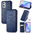 thumbnail image 1 of Étui pour OnePlus 9 à Rabat Portefeuille à Rabat Magnétique Protecteur - Bleu, 1 of 5