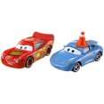 thumbnail image 1 of Disney/Pixar Cars Sally with Cone & Lightning McQueen Die-Cast Vehicle 2-Pack, 1 of 3