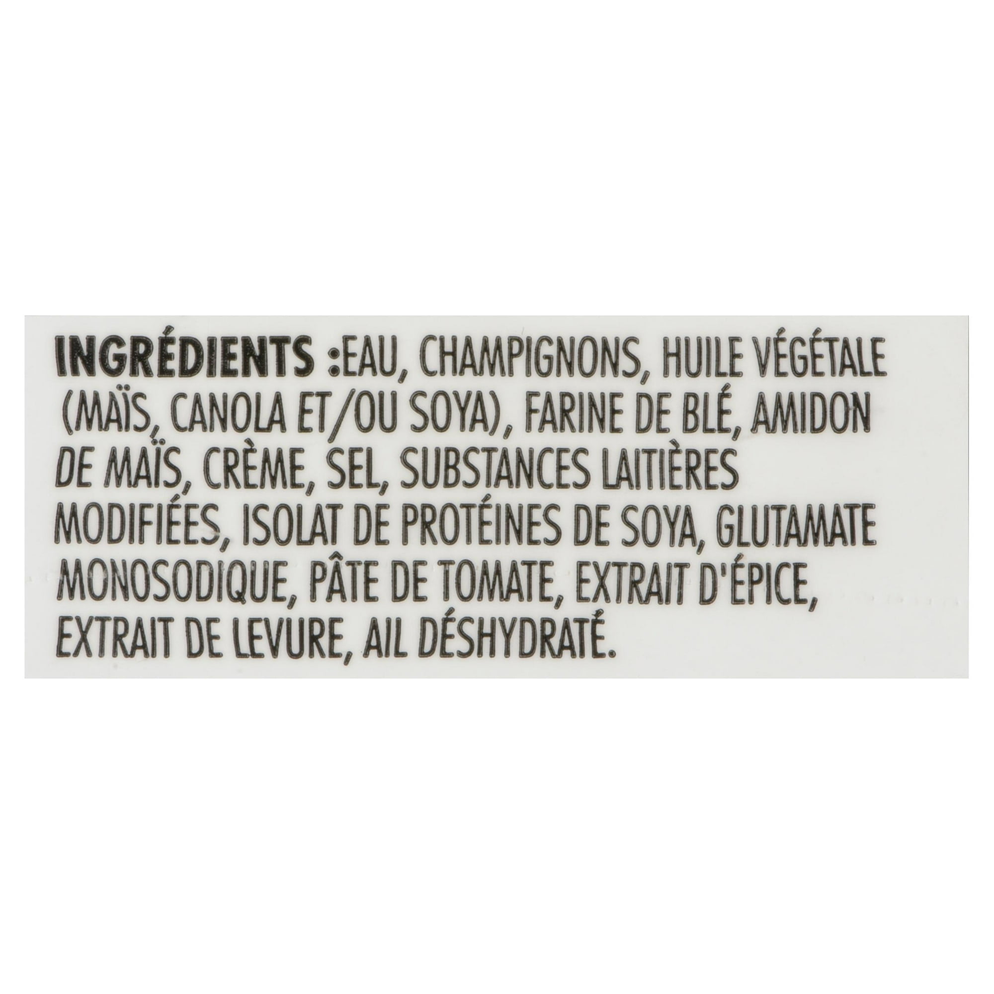 Soupe condensée CampbellMD, Crème de champignons, longue conservation (12 x 284 ml)