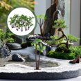 thumbnail image 1 of BEADCEST 36pcs Artificial Palm Tree Indoor Plastic Microlandscape Figurine for Friends Family, 1 of 6