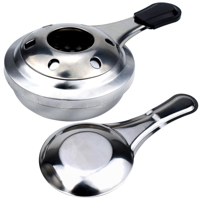 Cadre Réglable pour Fourneau en Acier Inoxydable pour Plein Air, Randonnée, Pique-Nique, Camping Ou Fourneau Domestique pour Fondue et Fondue Chinoise