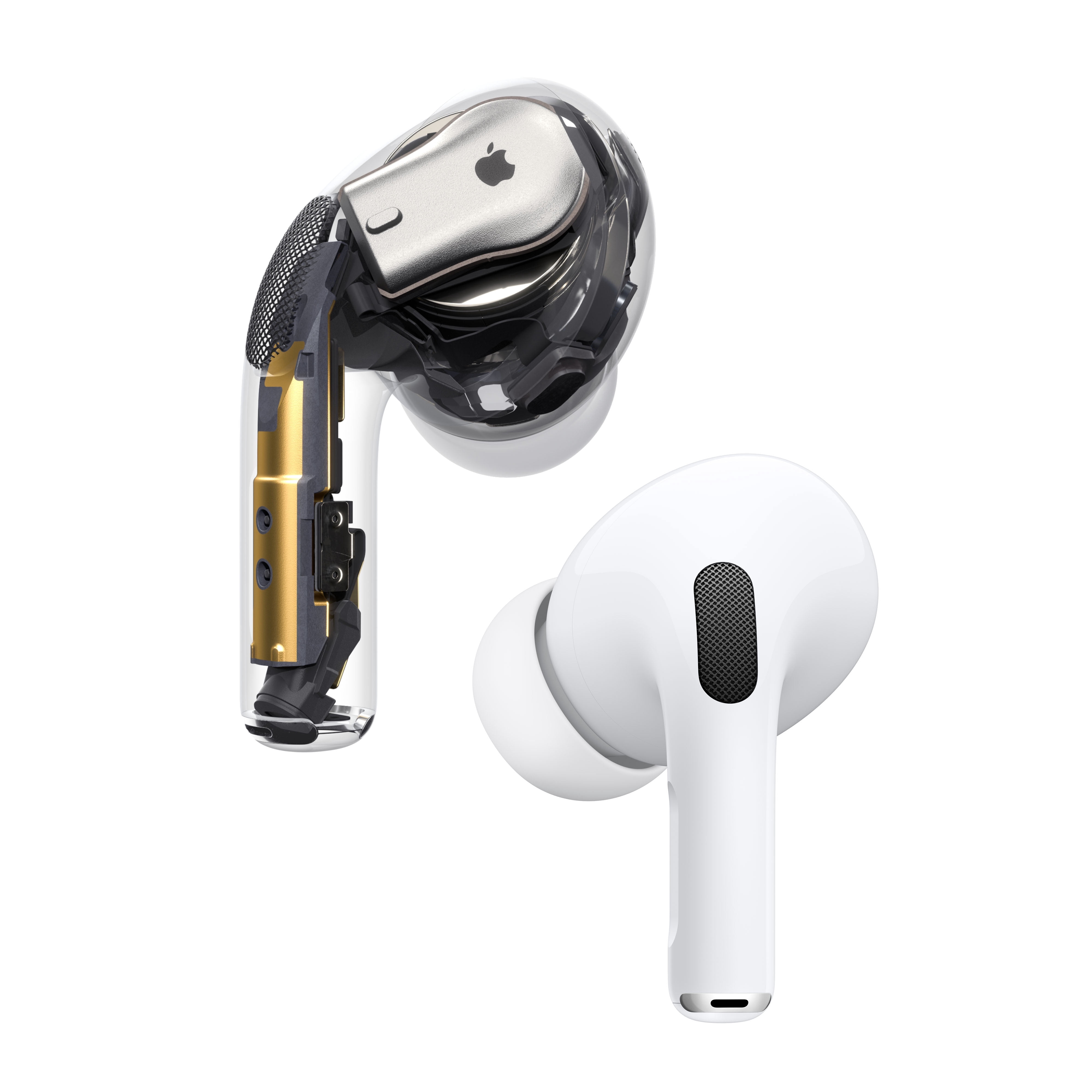 Refurbished Apple AirPods Pro White with Magsafe Charging Case In Ear Headphones MLWK3AM/A