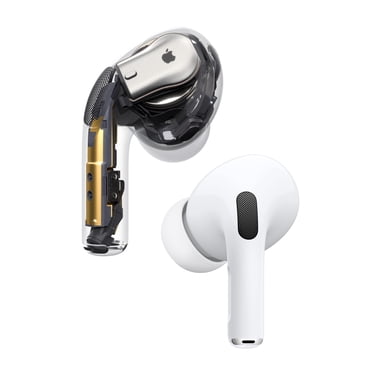 Refurbished Apple AirPods Pro White with Magsafe Charging Case In Ear Headphones MLWK3AM/A
