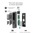 thumbnail image 3 of 40/60/80m Portable Mini Telemetre Laser Rangefinder Diastimeter Digital Laser Range Finder Rechargeable Laser Distance Meter (40M), 3 of 6