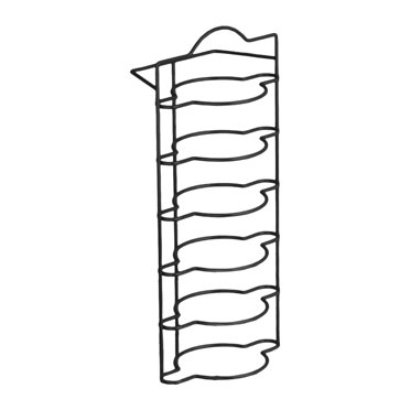 jifeng Expandable Countertop Shelves Heavy Duty Metal 6 Layer Kitchen Storage Shelf
