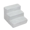 thumbnail image 3 of Bunblic Dog Ramp Stairs Pet Steps Stable for Couch, Sofa, and High Bed Climbing Durable Machine Washable Cover Lightweight Dog Ladder Gray 3 Step, 3 of 8