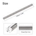 thumbnail image 3 of Unique Bargains M6 x 100mm Fully Threaded Rod 304 Stainless Steel Right Hand Threads 15 Pack, 3 of 4