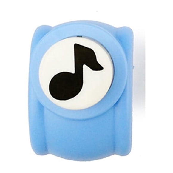 Embosser Handcrafted Printing Tool Self-Assembly Toy Hole Puncher Embossing Machine Ornaments Paper Scrapbooking Tags Cards Large/Musical Note