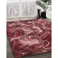 thumbnail image 2 of Ahgly Company Indoor Rectangle Abstract IndianRed Abstract Area Rugs, 2' x 5', 2 of 6