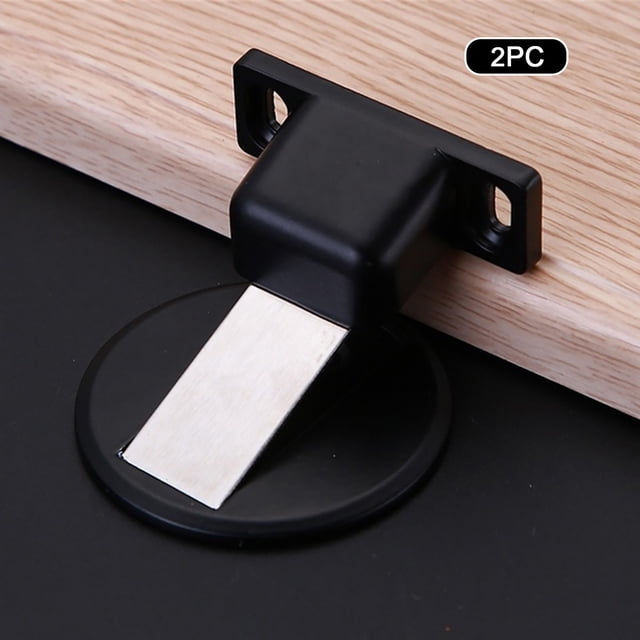 EGNMCR Suction Door Stops Invisible Anti-collision Punch Stainless Steel Magnetic Home Door suction device