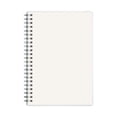 thumbnail image 2 of EGNMCR Home Decor, Room Decor A5 Notebook Spiraled Graph Grids Paper Notebook Ruled Notebook Blank Journal Notebook 80 Pages For School Work Writing Thick Paper Flexible Plastic Cover Paper note book, 2 of 6