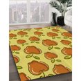 thumbnail image 3 of Ahgly Tapis Rectangulaire Intérieur Lavable en Machine Banane Jaune, 8 Pieds x 10 Pieds, 3 of 7