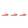 thumbnail image 1 of Thinsony Playful Animal Shaped Door Stopper Non for Slip Safety Cartoon for Office Door Seam Rabbit 3Set, 1 of 6