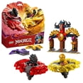 thumbnail image 1 of LEGO NINJAGO Dragon Spinjitzu Battle Pack - Spinning Blade Building Toy for Kids, Boys and Girls, Ages 6+ - with 2 Minifigures - Gift Idea for Birthdays - 71826, 1 of 6