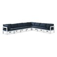 thumbnail image 1 of Meridian Furniture Nizuc Navy Outdoor Patio Modular Sectional, 1 of 9