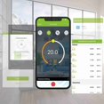 thumbnail image 4 of Smart Thermostat Programmable Touchscreen LCD Boiler Heating Thermoregulator with Weather Index Humidity Display for Home House Boiler Heating System Black White Silver, 4 of 7
