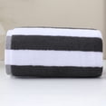 thumbnail image 3 of Velvet Beach Towel with Large Absorbent Yarn Dyed Bath Towel for Adults Soft Quick Drying, 3 of 5