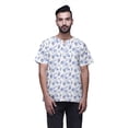 thumbnail image 1 of Atasi Kurta Courte Ajustée en Coton Cambric Imprimé Col Trou de Serrure Chemise Décontractée, 1 of 5