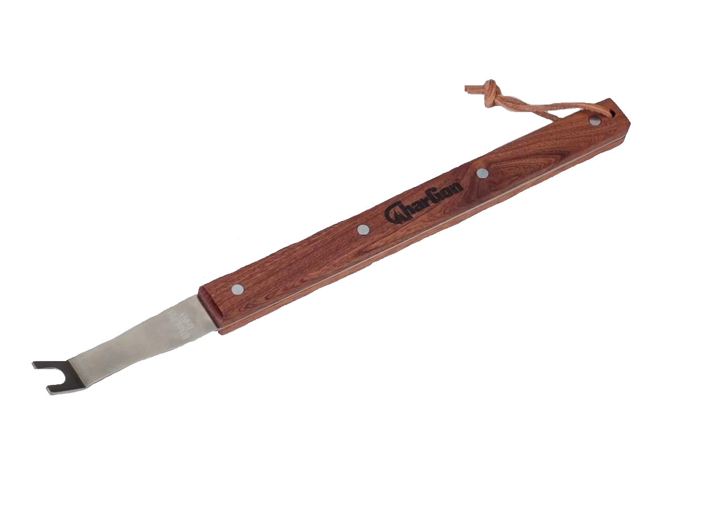 CharGon Stainless Steel Ultimate BBQ Grill Cleaning Tool for Round Rod Grills
