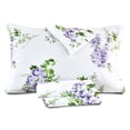 thumbnail image 2 of Hitime Ensemble de Draps 3 Pcs à Poches Profondes pour Lit Simple s'Adapte à 14 Pouces, Microfibre Respirante Ultra Douce Ensemble de Draps Format Simple, Style Hôtel de Luxe Déco Maison Ensemble de Draps pour Lit Simple, Cadeau pour Femmes, Hommes, 2 of 8