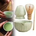 thumbnail image 1 of Matcha Whisk Set 5PCS Matcha Set Includes Matcha Bowl With Spout Chasen Whisk With Ceramic Holder Matcha Matcha Kit For For Matcha Lovers, 1 of 9