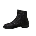 thumbnail image 2 of Amzcrzy Bottines pour Femmes Bottines Mi-Cheville pour Femmes Talon Épais Bout Rond Bottines pour Femmes Bottines pour Femmes Bottes pour Femmes Bottes pour Femmes Mode pour Femmes, 2 of 6