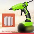 thumbnail image 3 of Electric Hot Melt Glue Machine Portable Cordless Lithium Glue Extrusion Tool Applicator for Home DIY, 3 of 7