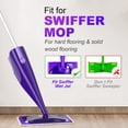 thumbnail image 3 of X-Large Dust Mop Refill for  Sweeper XL Mop - 4 Pack Washable & Reusable  Microfiber Mop Pad Refills for Wet & Dry Hard-Floor Cleaning, 3 of 5