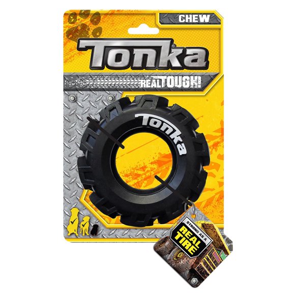 Tonka Jouet pour Chien en Pneu à Bande de Roulement Sismique, 5 Po