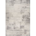 thumbnail image 2 of Rug Branch Nimbus Abstract Indoor Area Rug, Cream Grey, Modern - Living Room, Bedroom, Dining Room, and Kitchen, 2 of 7