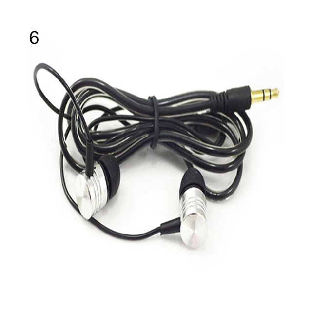 Universal 3.5mm In-ear Stereo Earbuds Headphone Earphone Headset for Cell Phone-Black