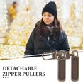 thumbnail image 4 of 10pcs Replacement Zipper Pulls Detachable Zipper Slider Metal Zipper Repair Kit, 4 of 9