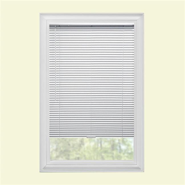 2 in. Cordless Vinyl Blind, White - 50 x 64 in.