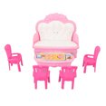 thumbnail image 1 of 1:6 Table Basse Canapé Maison de Poupée, Meubles de Salon Miniatures pour Accessoires Maison de Poupée, 1 of 8