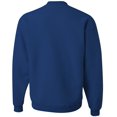 thumbnail image 4 of Jerzees Mens NuBlend Super Sweats Crew Sweatshirt, S, Royal, 4 of 6