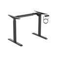 thumbnail image 2 of Monoprice Cadre de Table et Bureau Assis-Debout à Hauteur Réglable - Noir avec Moteur Électrique Simple, Compatible avec les Bureaux de 39 Po à 63 Po de Large, 2 of 2