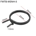 thumbnail image 4 of 5PCS/Set Door Handle Replacement Springs Stainless Steel Door Lock Handle Spring Coil Return Torsion Springs, 4 of 9