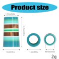 thumbnail image 3 of JUNWELL Colorful Striped Golfing Iron Ferrules Fit 0.35Inch 0.37Inch Iron Shafts, 3 of 20