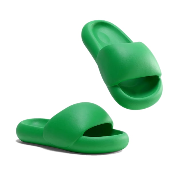 Shower Slippers Nonslip EVA: Thick Quick Drying House Slippers Open Toe Slippers