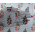 thumbnail image 4 of oneOone Viscose Chiffon Fabric Leaves & Floral Block Print Sewing Fabric BTY 42 Inch Wide, 4 of 4