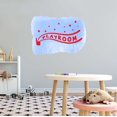 thumbnail image 2 of Children Playroom Happiness Sign Wall Decal Decoration Beautiful Open Treasure Box Stars Playroom Magic Lasts Years and Easily Removable - Size: 10 In(W) x 6 In(H), 2 of 5