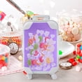 thumbnail image 2 of Mini Boîte de Rangement, Chariot de Simulation Marchable pour Cosmétiques, Étui de Rangement Transparent et Portable pour Maquillage, Petite Boîte de Décoration de Bureau pour Bijoux et Accessoires de Beauté, 2 of 4