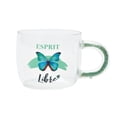 thumbnail image 1 of Chantal Lacroix - “Esprit Libre” Glass Cup, 350ml Capacity, Butterfly, 1 of 2