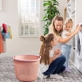 thumbnail image 1 of TIMIFIS Bathroom Laundry Basket Portable Dirty Clothes Basket Dirty Clothes Storage Basket Large Clothes Rack Laundry Basket Bathroom Hollow Dirty Clothes Basket Closet Organizer, 1 of 6