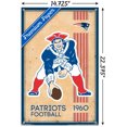 thumbnail image 3 of Patriots de la Nouvelle-Angleterre de la NFL - Logo rétro 14, 3 of 5
