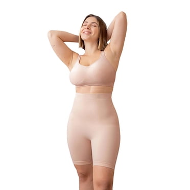 Shapermint Core Shapewear Shorts – Women’s High Waist Smoothing Shorts, Seamless Fit & Natural Body Shaper Support, Sizes S–4XL