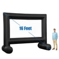 thumbnail image 1 of Costway 16FT Inflatable Movie Projector Screen Projection Outdoor Home Theater W/ Blower, 1 of 10
