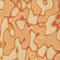 thumbnail image 1 of Ahgly Company Machine Washable Indoor Square Transitional Neon Orange Area Rugs, 8' Square, 1 of 7