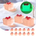 thumbnail image 2 of WRKEKC Clearance 12pcs Christmas Luminous Mini Gift Box Micro Small Ornaments Transparent Gift Box DIY Small Accessories, 2 of 6