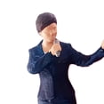 thumbnail image 2 of 1:64 Hand Painted Model People Figure Diorama Scenery Hostess 1/64 ho Blue, 2 of 9